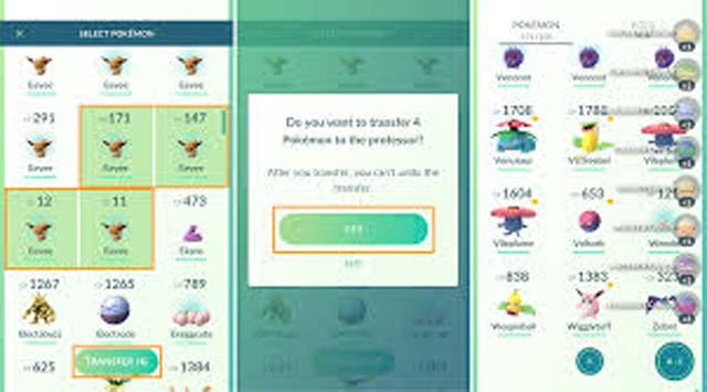 transfer pokemon transfer pokemon